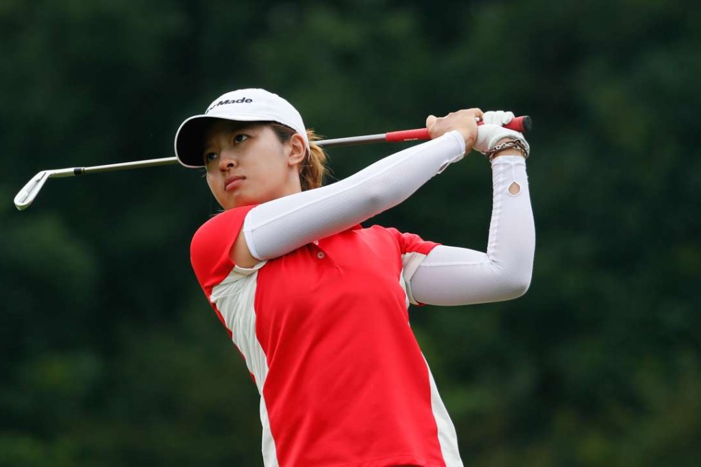 Amateur golfer Tiffany Chan Tsz-ching on her way to winning the professional Hong Kong Ladies Open at Hong Kong Golf Club. She is hoping for another victory this week in Incheon. Photo: SCMP Photo