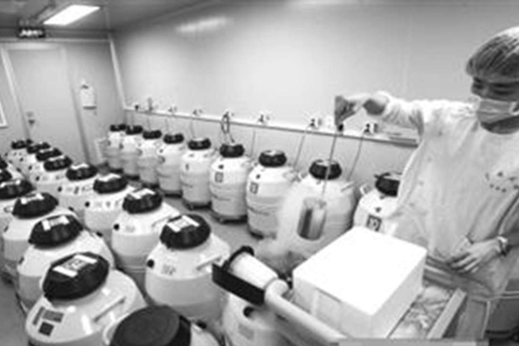 The mother decided to use her frozen embryos and have a second baby after the one-child policy was scrapped. Photo: SCMP Pictures