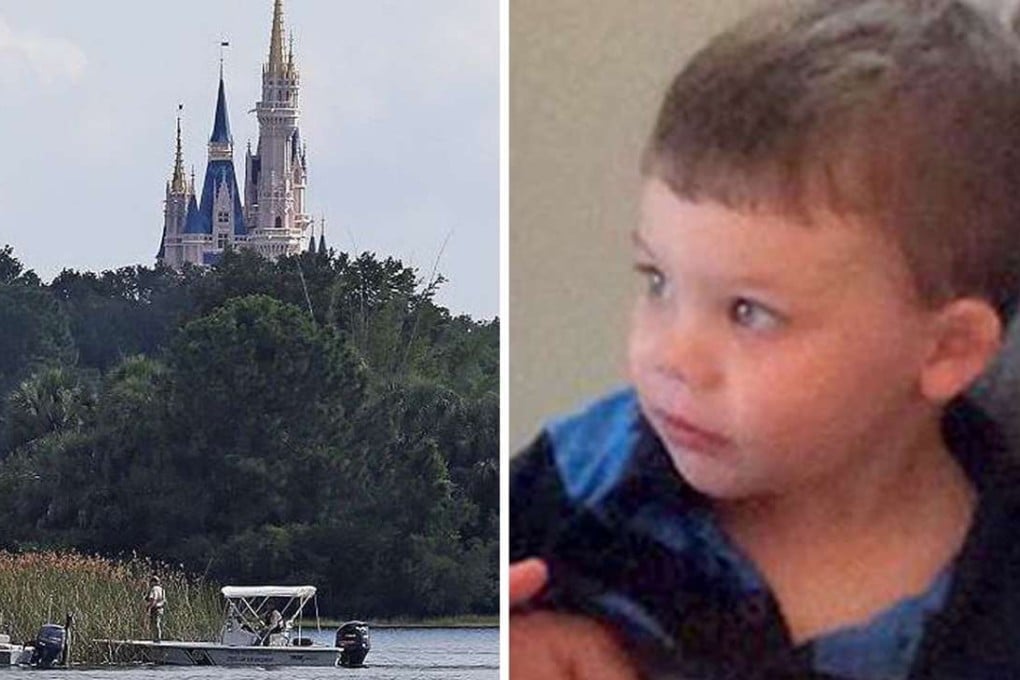 Searchers look for the remains of two-year-old Lane Graves, who was dragged into a lagoon at Disney World in Orlando on Tuesday, June 14. The boy's body was found the next day. Photos: Tribune News Service / NBC