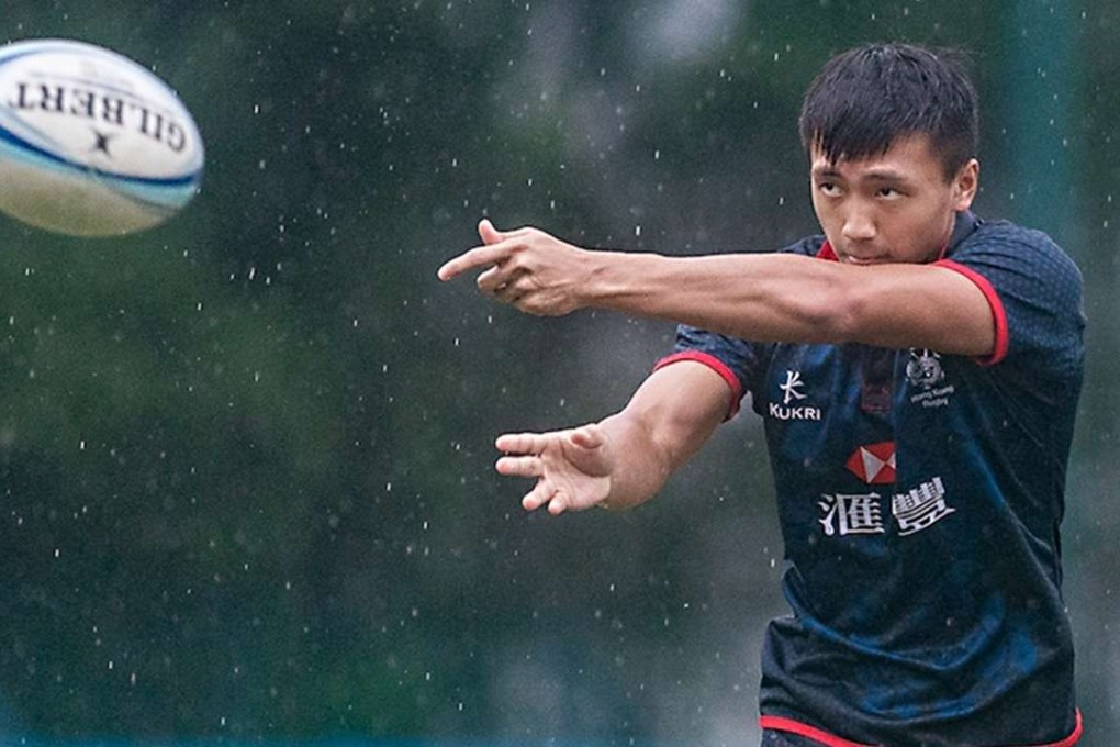 “I think my finishing and stepping [are] my strongest skills,” says Eric Kwok ahead of his senior debut with the Hong Kong sevens side in Monaco. Photo: HKRU