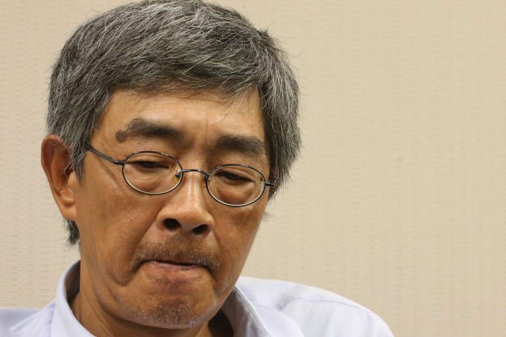 Bookseller Lam Wing-kee talks to the media about his ordeal in mainland China. Photo: Felix Wong