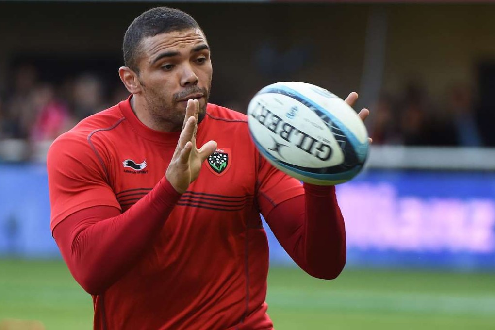 Toulon's South African winger Bryan Habana warms up before a French Top 14 match between Montpellier and Toulon in May. Photo: AFP