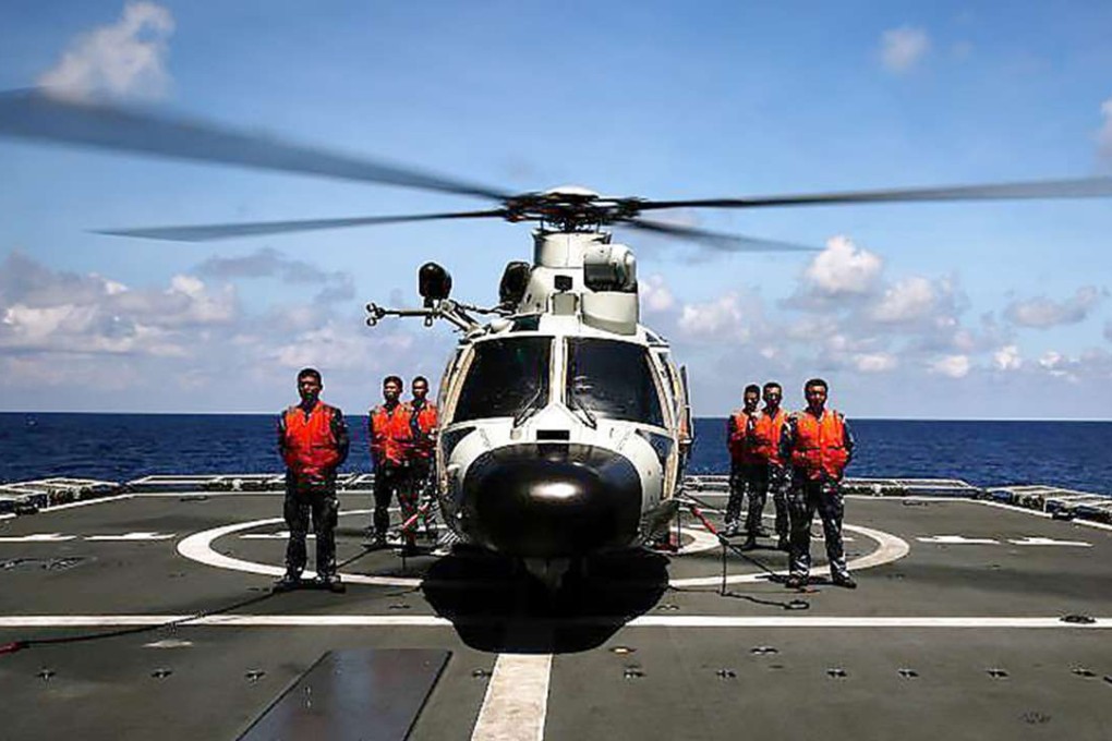 The Chinese military wraps up a drill in the South China Sea. Photo: SCMP Pictures