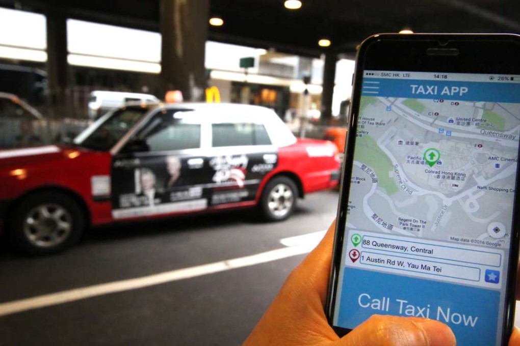 Premium taxis would be fitted with GPS systems and booking would be through mobile apps. Photo: Nora Tam