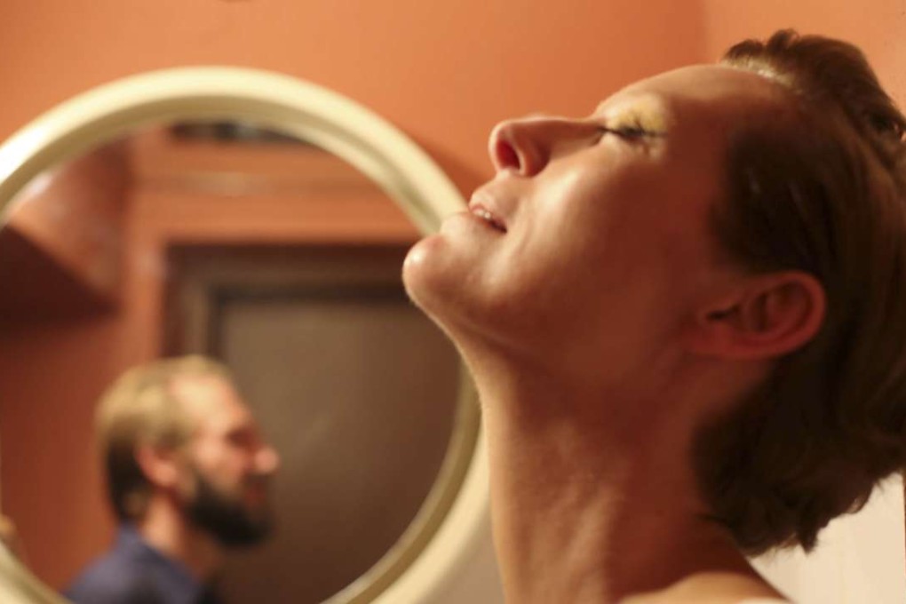 Ralph Fiennes and Tilda Swinton in A Bigger Splash.