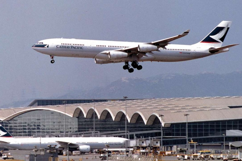 The planned airport construction fees on departing passengers, and higher landing fees for airlines, come at a testing time for the industry. Cathay Pacific Airways and Dragonair have already reported traffic drops for two consecutive months in April and May. Photo: AP