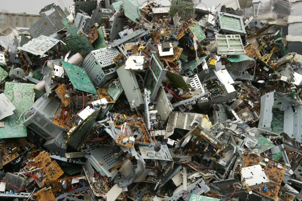E-waste from the United States is ending up in the New Territories. Photo: K. Y. Cheng