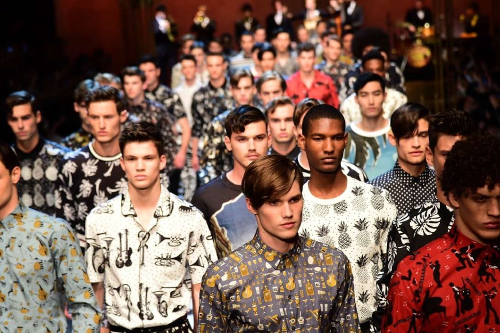Milan men's fashion week: Prada's packs, Westwood's Assange appeal and Versace's purple | South China Morning Post Milan men's fashion week: Prada's packs, Westwood's Assange appeal and Versace's purple | South China Morning Post