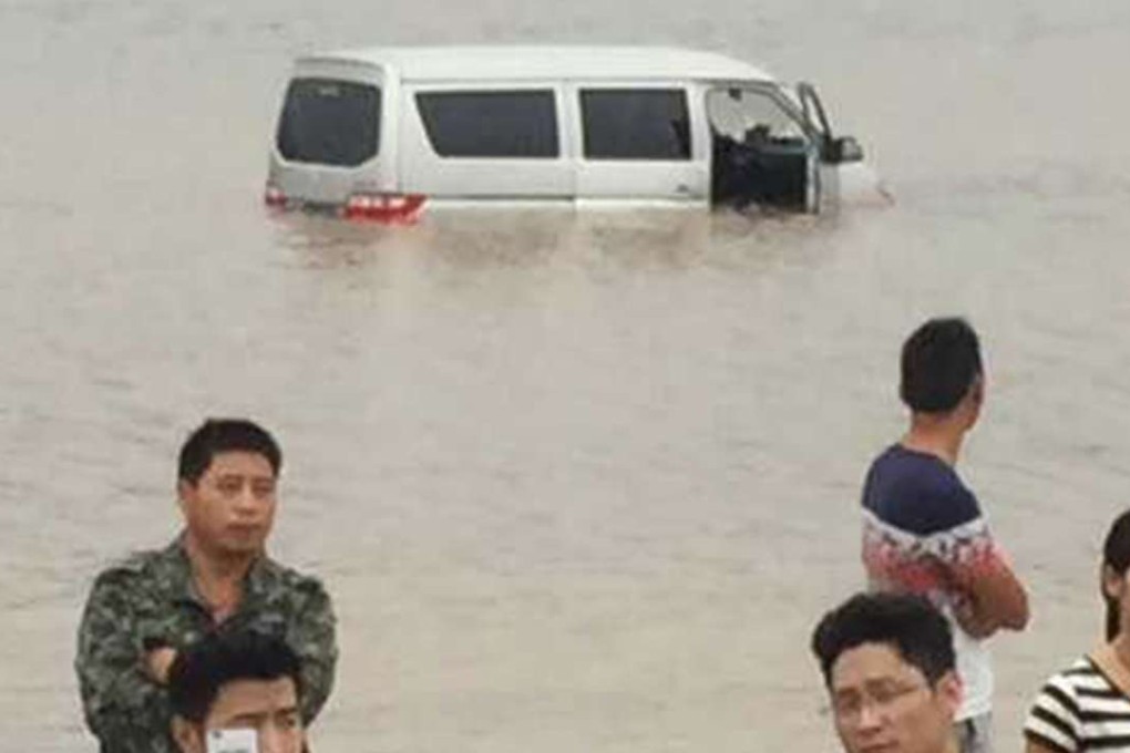 Since the start of June torrential rain has caused flooding in at least 15 provinces in the south and west of China. Photo: SCMP Pictures