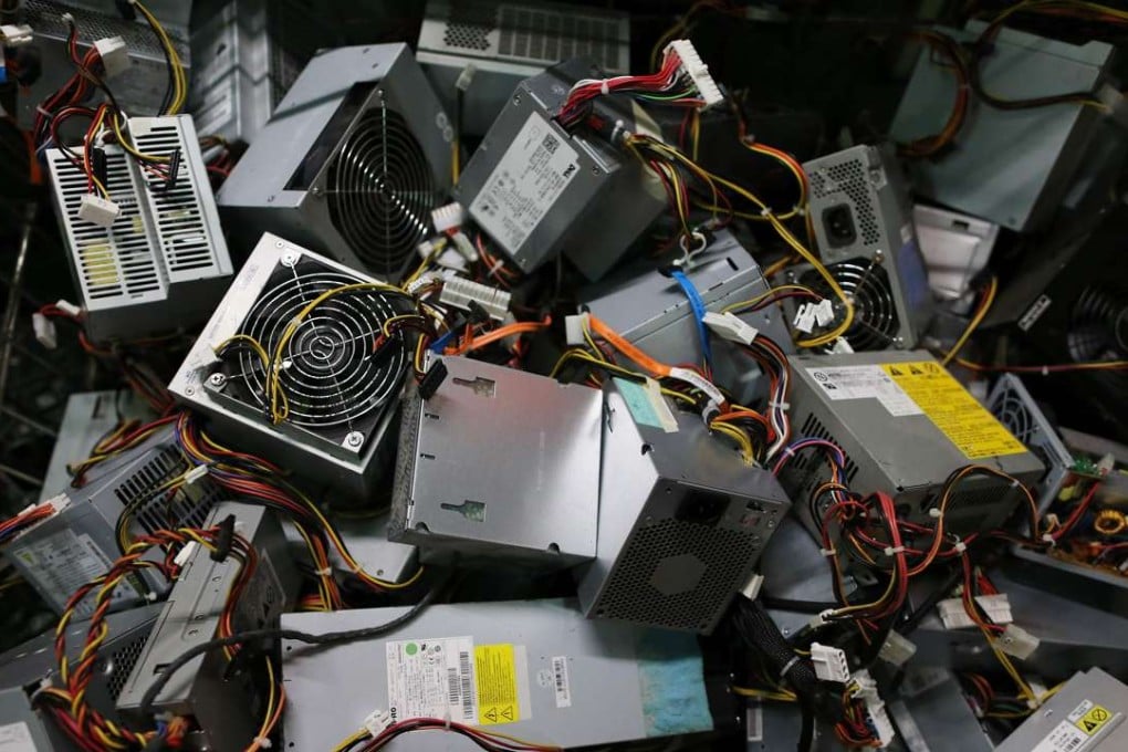 Electronic waste is becoming more of a problem worldwide. Photo: AFP