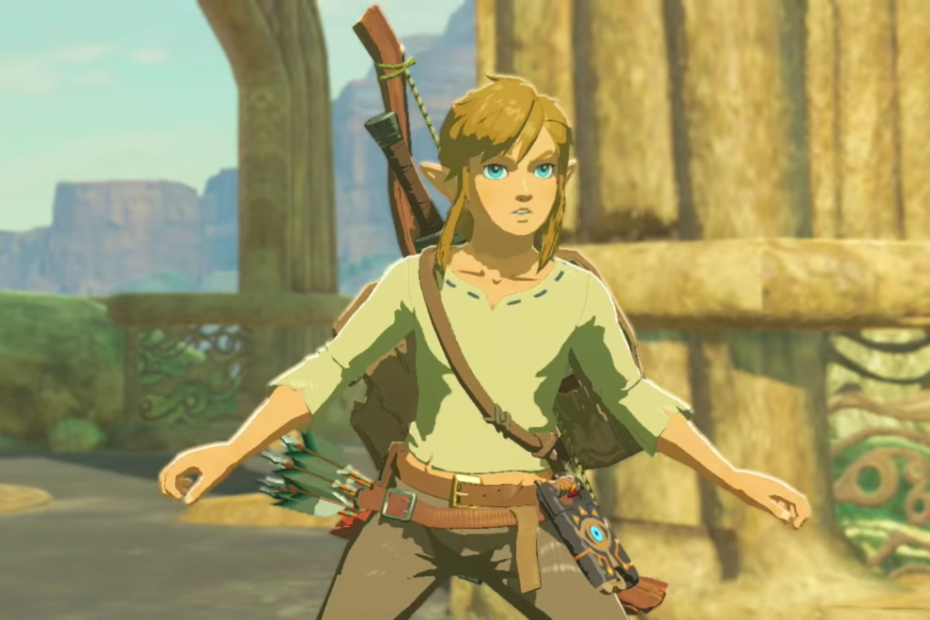 A scene from The Legend of Zelda: Breath of the Wild