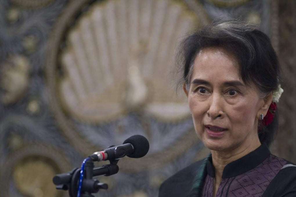 Myanmar State Counsellor and Foreign Minister Aung San Suu Kyi. Photo: AFP