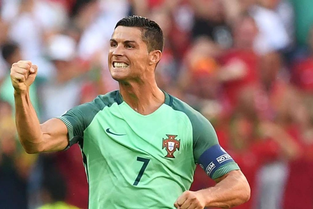 Portugal's forward Cristiano Ronaldo celebrates AFP