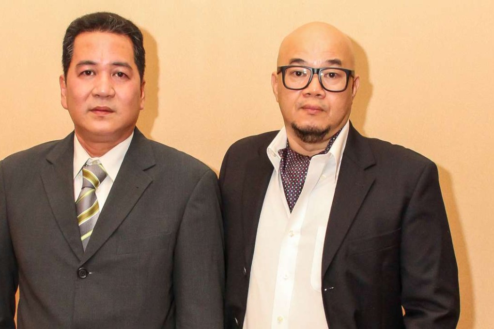 Bruno Saputan (left), chief finance director, and Subagio Lembono, CEO