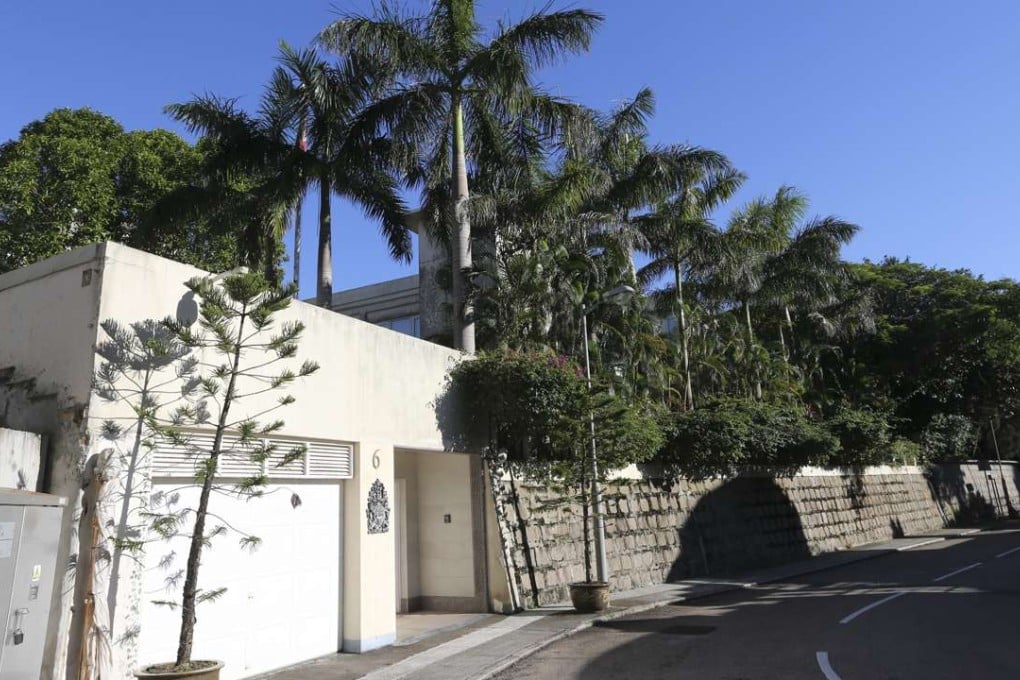 The entrance to the house in Jardine’s Lookout sold by the Canadian consulate. Photo: Felix Wong