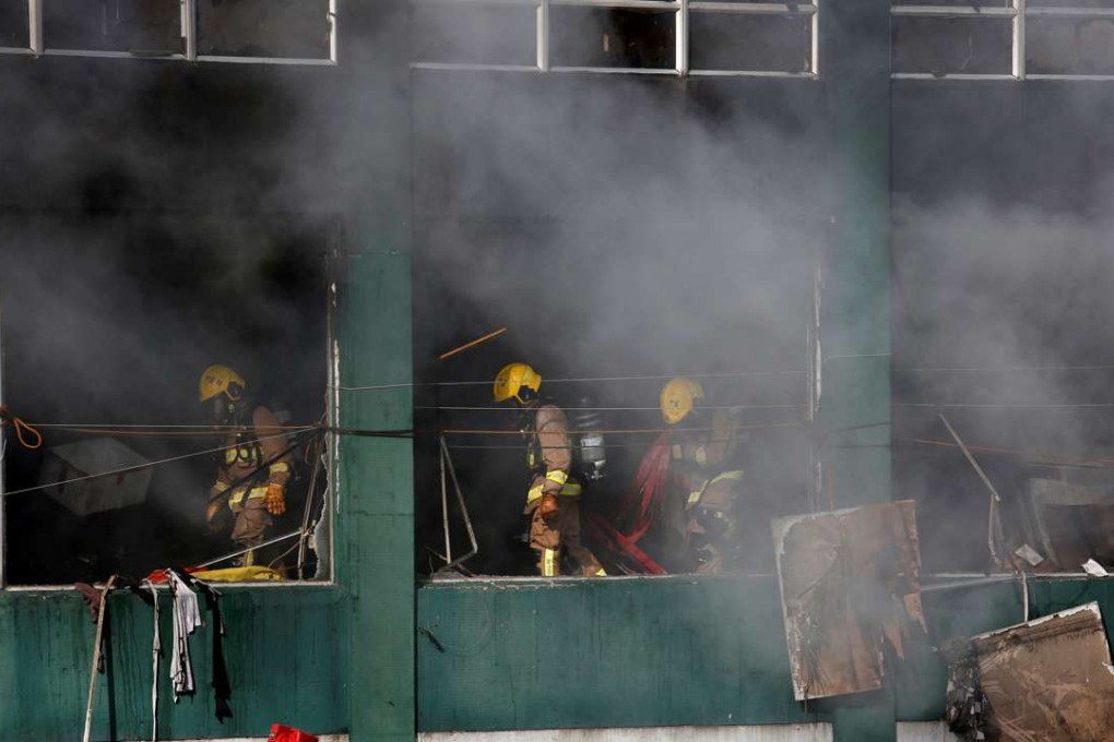 Senior fireman Samuel Hui Chi-kit, 37, and two of his teammates were rushed to hospital on Thursday evening. Photo: Reuters