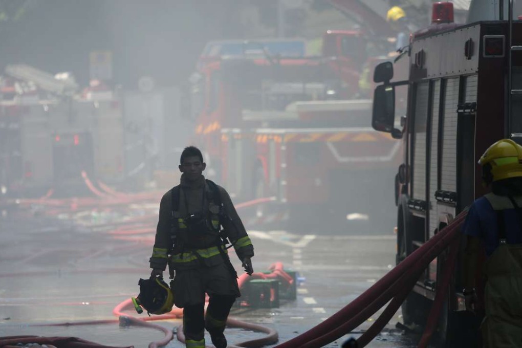 The blaze raged for more than 108 hours. Photo: Sam Tsang