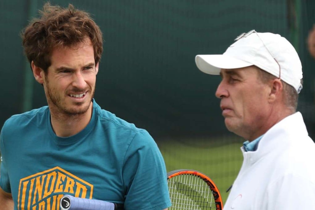Andy Murray and coach Ivan Lendl. Photo: Reuters