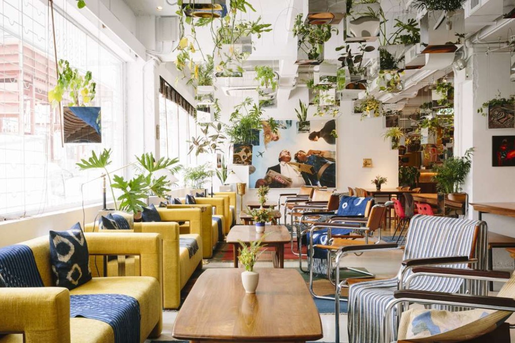 Interior of Potato Head Hong Kong all-day cafe and bar. Photo: courtesy of Potato Head