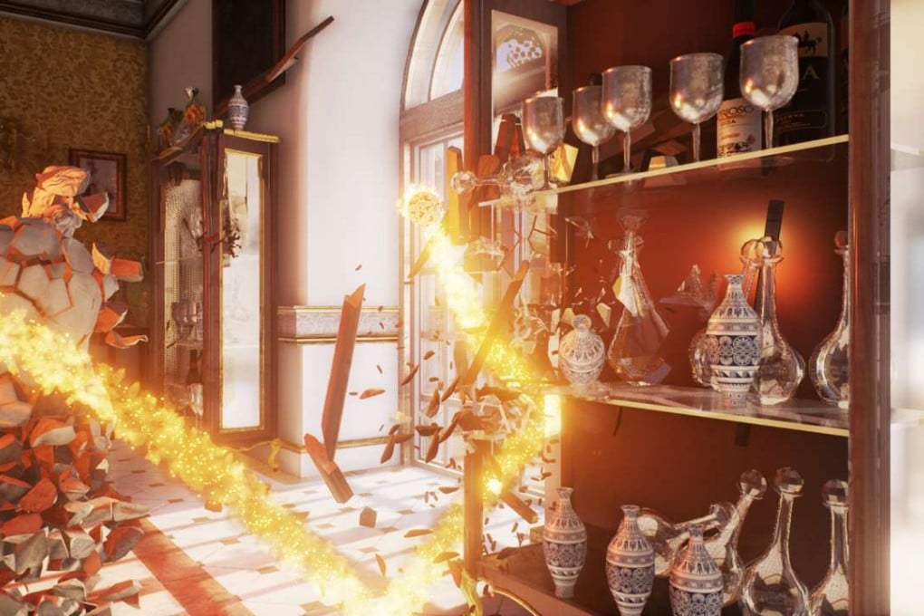 A still from the game Dangerous Golf, available on PlayStation 4, Xbox One and PC.