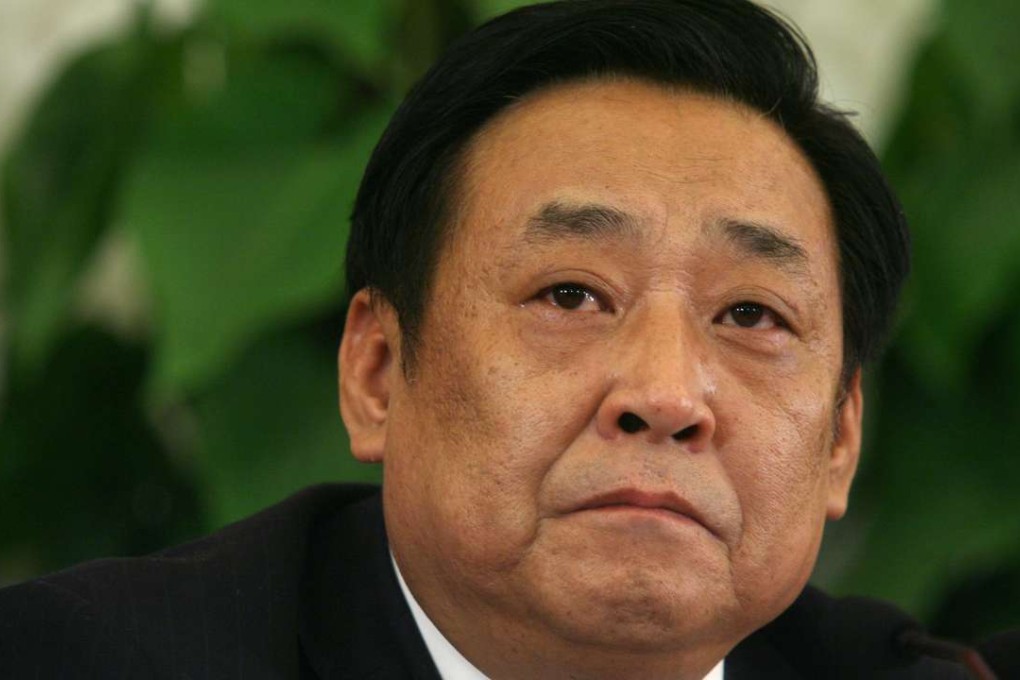 Zhang Lijun, the former deputy environment minister, was placed under investigation in July 2015. Photo: Ricky Chung