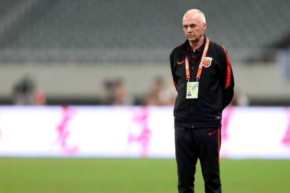 Sven-Goran Eriksson is on thin ice at Shanghai SIPG as they continue to lose ground on the division’s top teams.