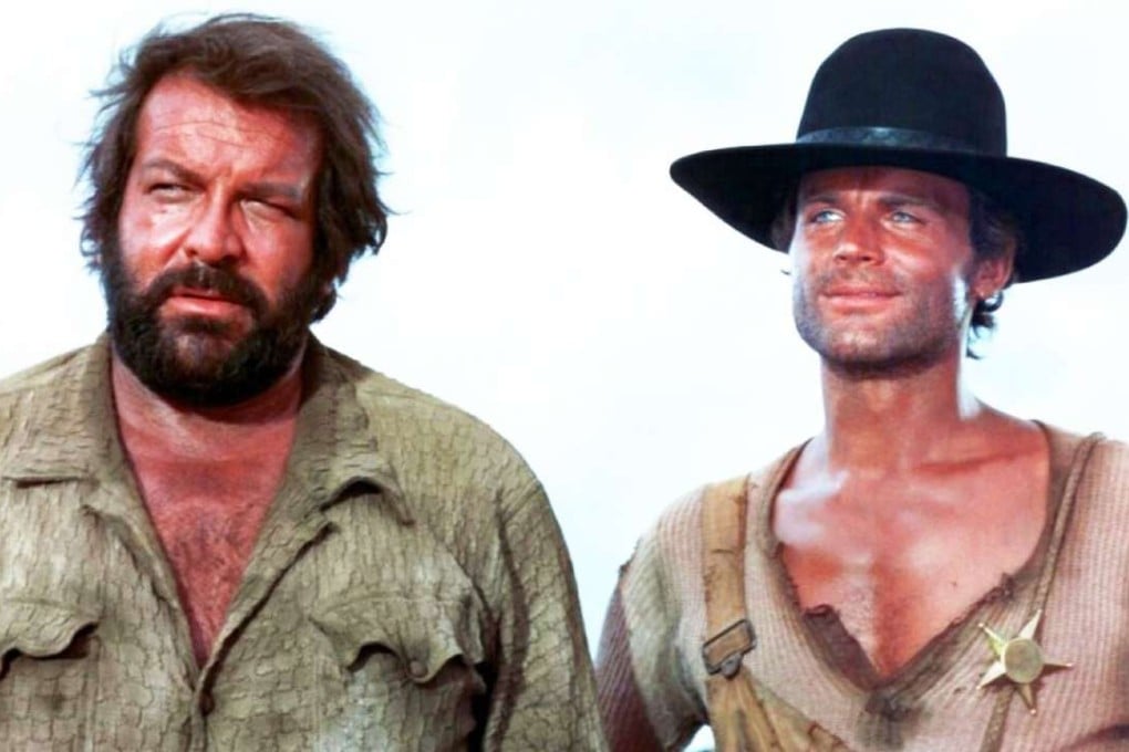 Bud Spencer and longtime co-star Terence Hill in 1970’s "They Call Me Trinity". Photo: Handout