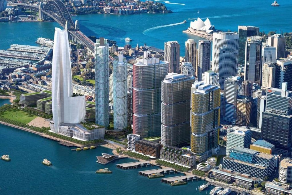 Artist's impression of the future Barangaroo development. Photo: SCMP Pictures