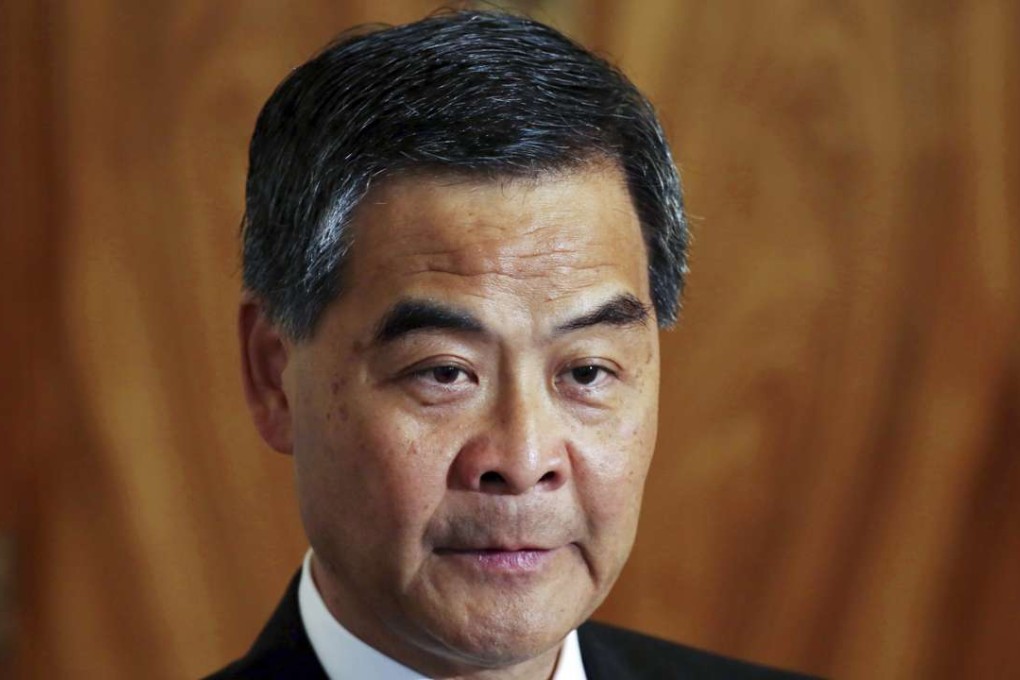 Chief Executive Leung Chun-ying. Photo: Nora Tam