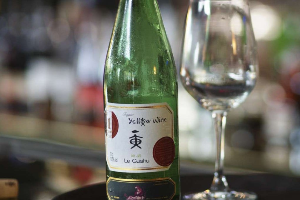 Olivier Sublett’s rice wine.