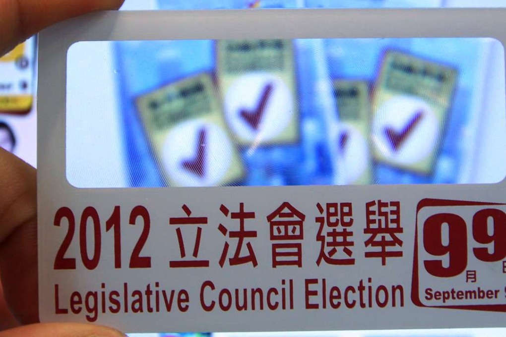 No political party applied to conduct exit polls in the 2012 Legco elections. Photo: SCMP Pictures