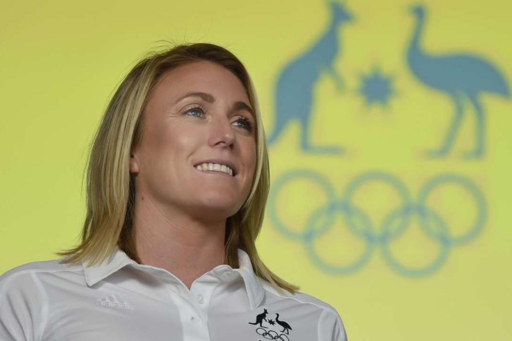 Australian athlete Sally Pearson. Photos: EPA