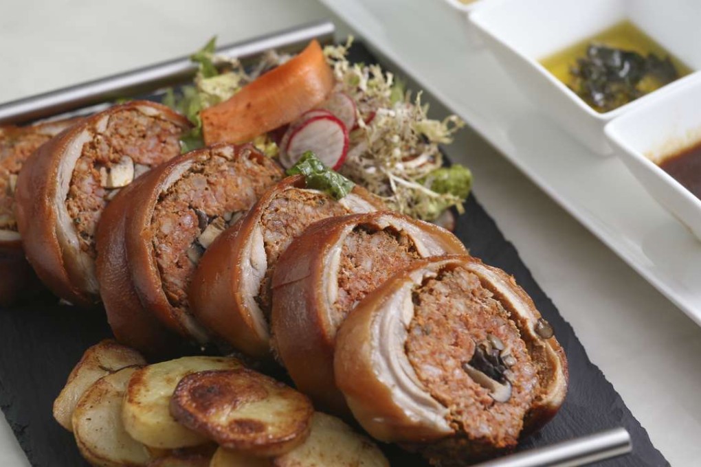 Roasted baby pork at Involtini in Causeway Bay. Photos: K.Y. Cheng