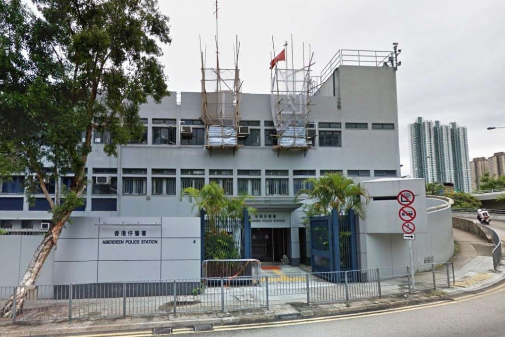The man tried to blow up Aberdeen Police Station after claiming he had previously been mistreated. Photo: SCMP Pictures
