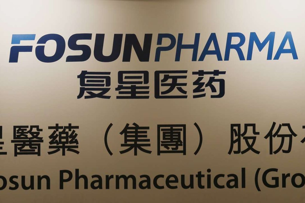 Shanghai Fosun Pharmaceutical Group shares rose after it announced it would spin off and list its subsidiary Sisram Medical. Photo: Reuters