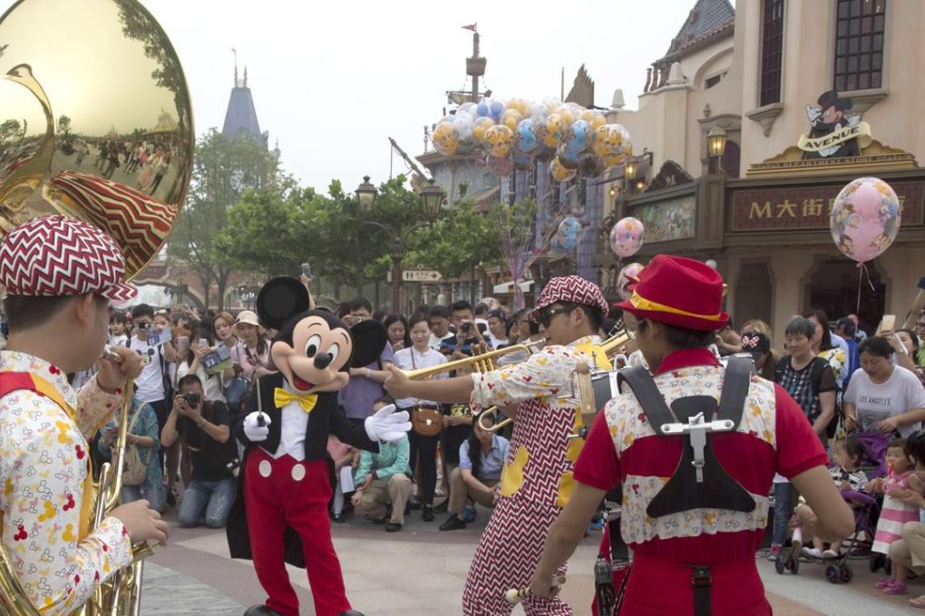 Disney has demonstrated in China the importance of extending out from one category to another. Photo: AP