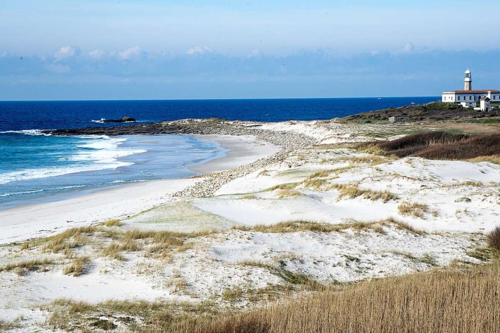 The powder-white sands at Lariño. Pictures: Tim Pile