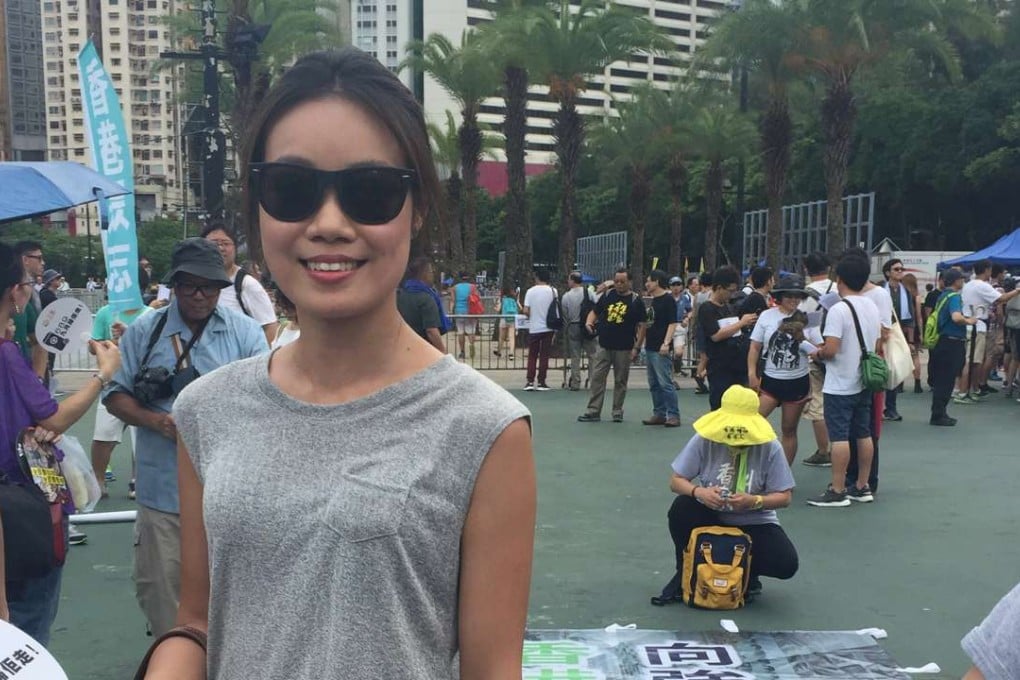 Carman Lai, like many, said anger had prompted her to march. Photo: SCMP Pictures