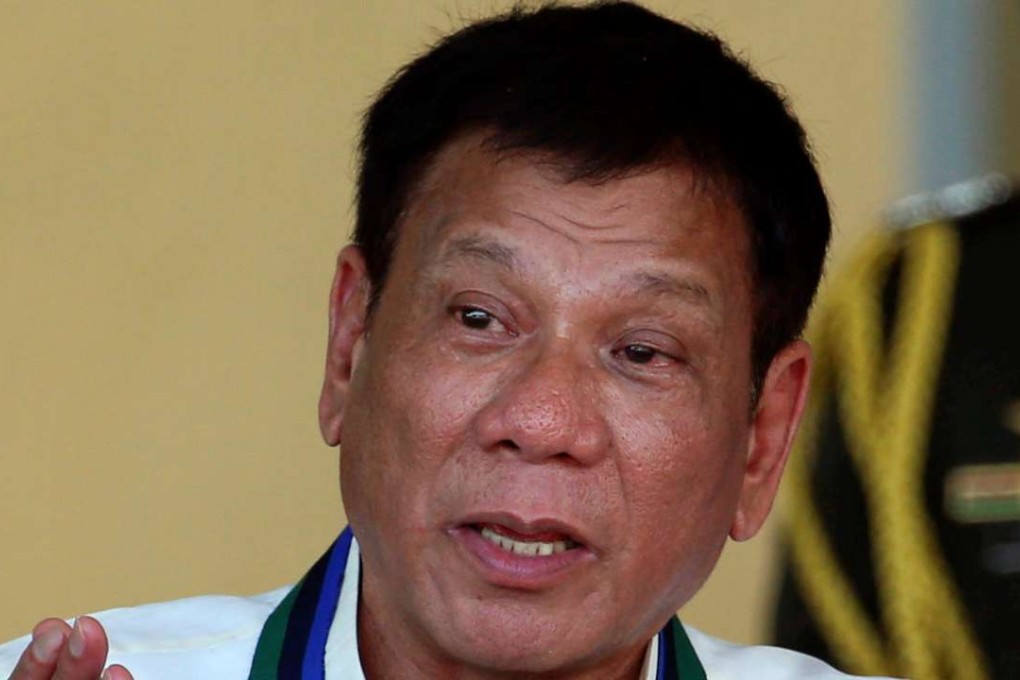 Philippines President Rodrigo Duterte. Photo: Reuters