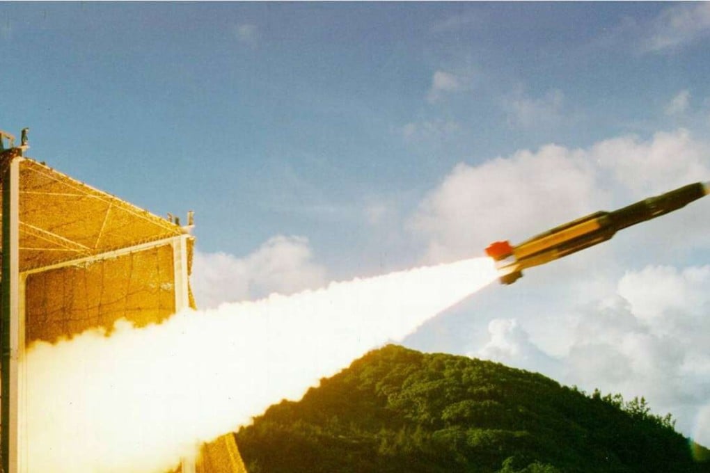A file photo of Taiwan's supersonic anti-ship missile, which was accidentally launched on Friday morning. Photo: SCMP Pictures