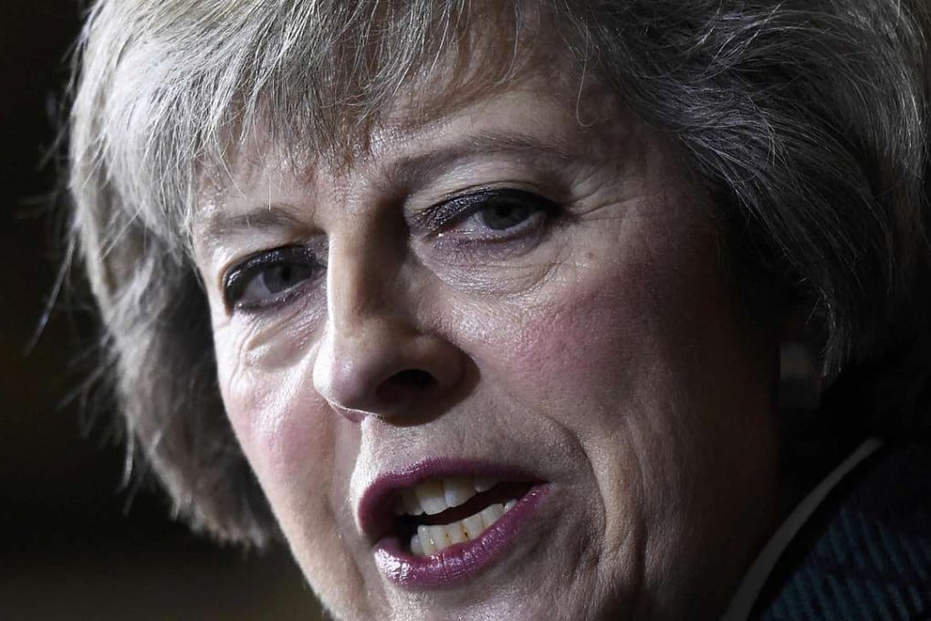 British Home Secretary Theresa May. Photo: Reuters