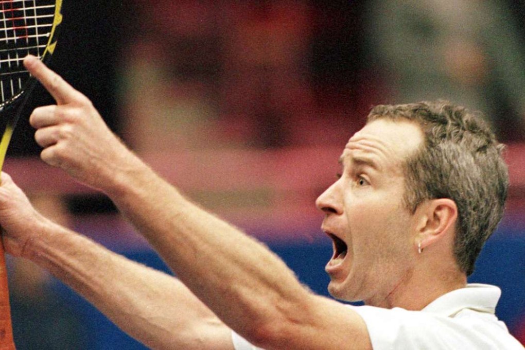 Viktor Troicki’s outburst was reminiscent of some of John McEnroe’s famous tirades. Photo: Reuters