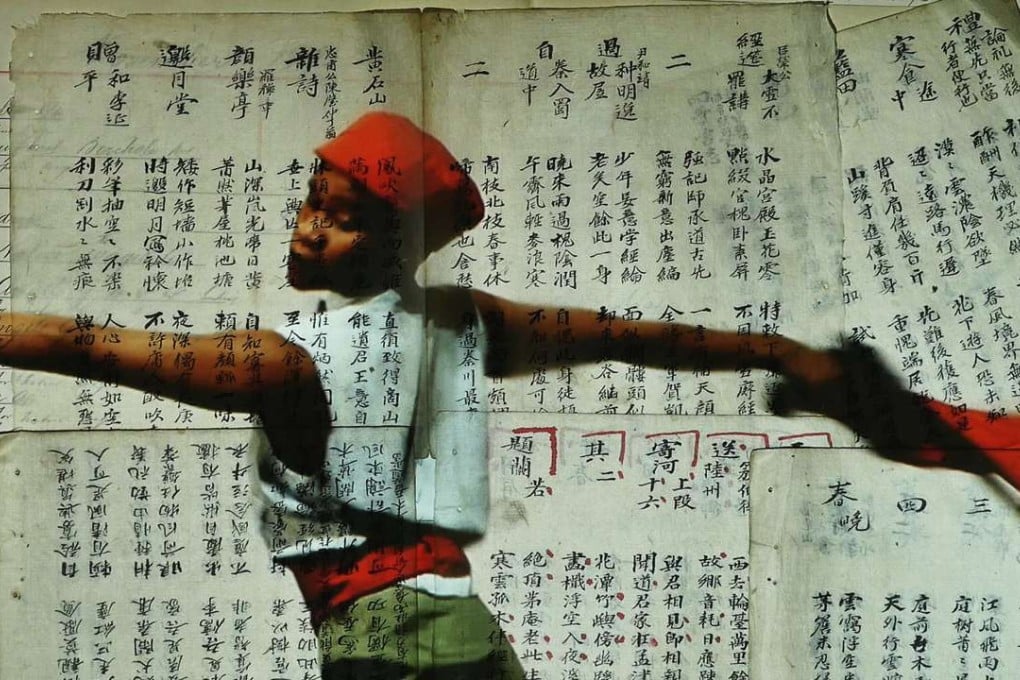 A still from William Kentridge’s video installation Notes Towards a Model Opera.