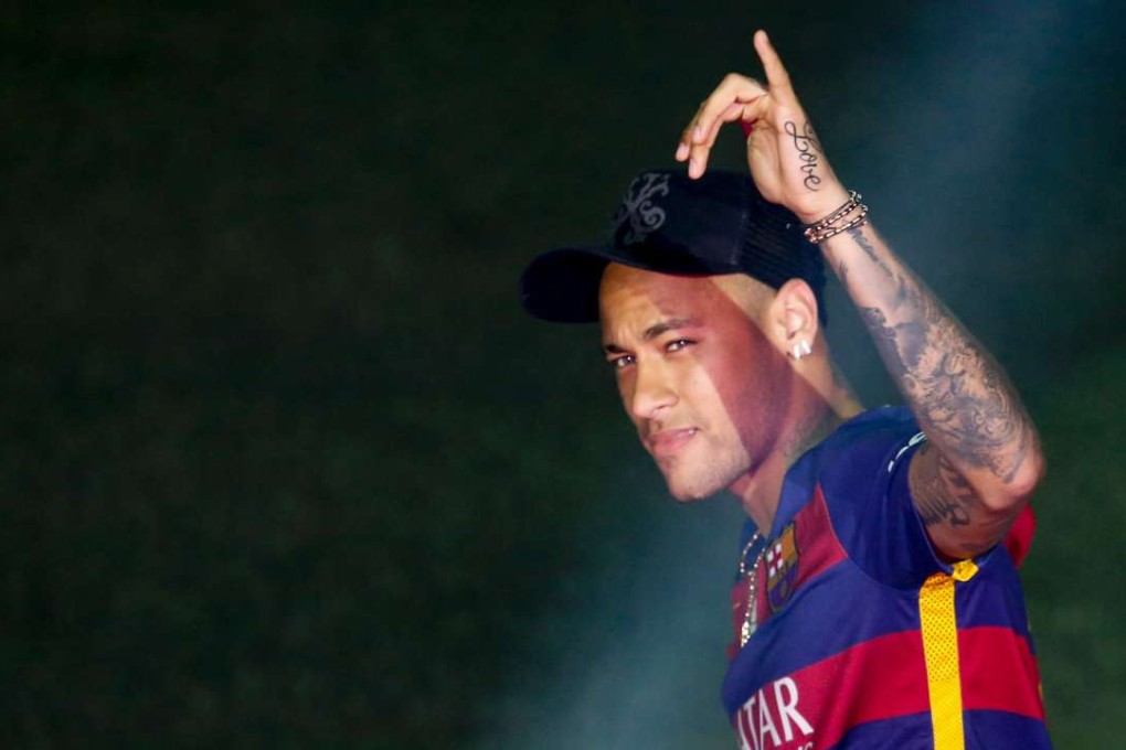 Neymar said he was ‘living the dream’ with Barcelona. Photo: AFP