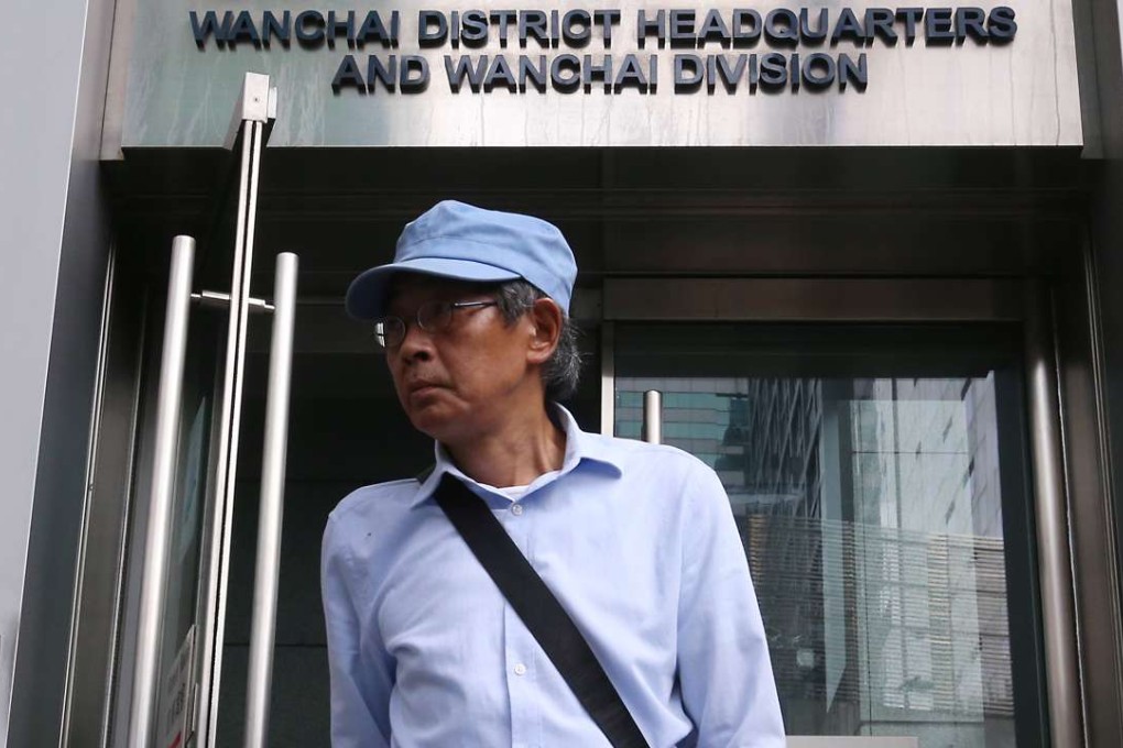 The missing Hong Kong bookseller Lam Wing-kee leaves police headquarters in Wan Chai after giving a statement last week. Photo: K.Y. Cheng