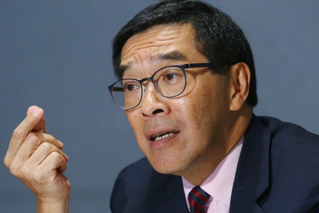 SFC chairman Carlson Tong Ka-shing wants to play more than ‘goalkeeper’ when it comes to new listings in Hong Kong. Photo: Edmond So