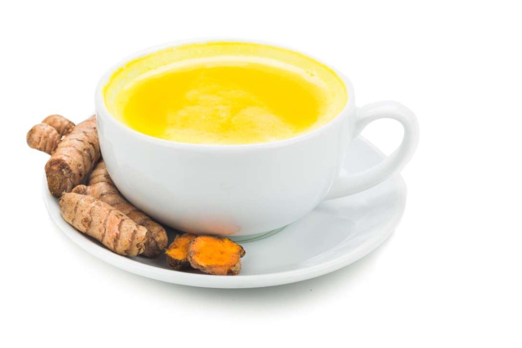 Turmeric with milk.
