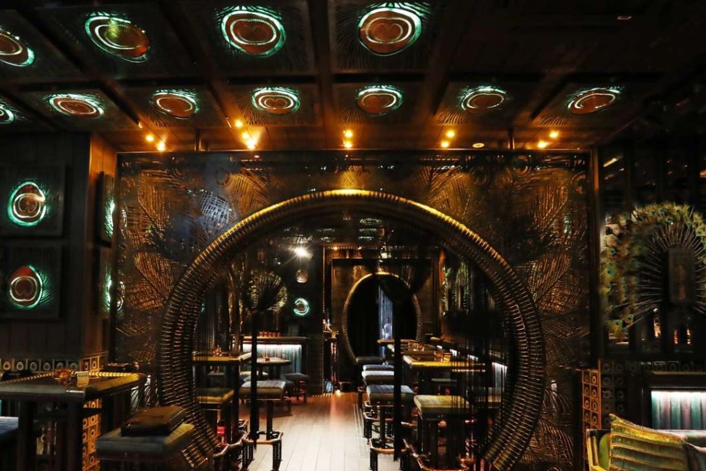 Interior of Ophelia Lounge in Wan Chai. Photos: Bruce Yan