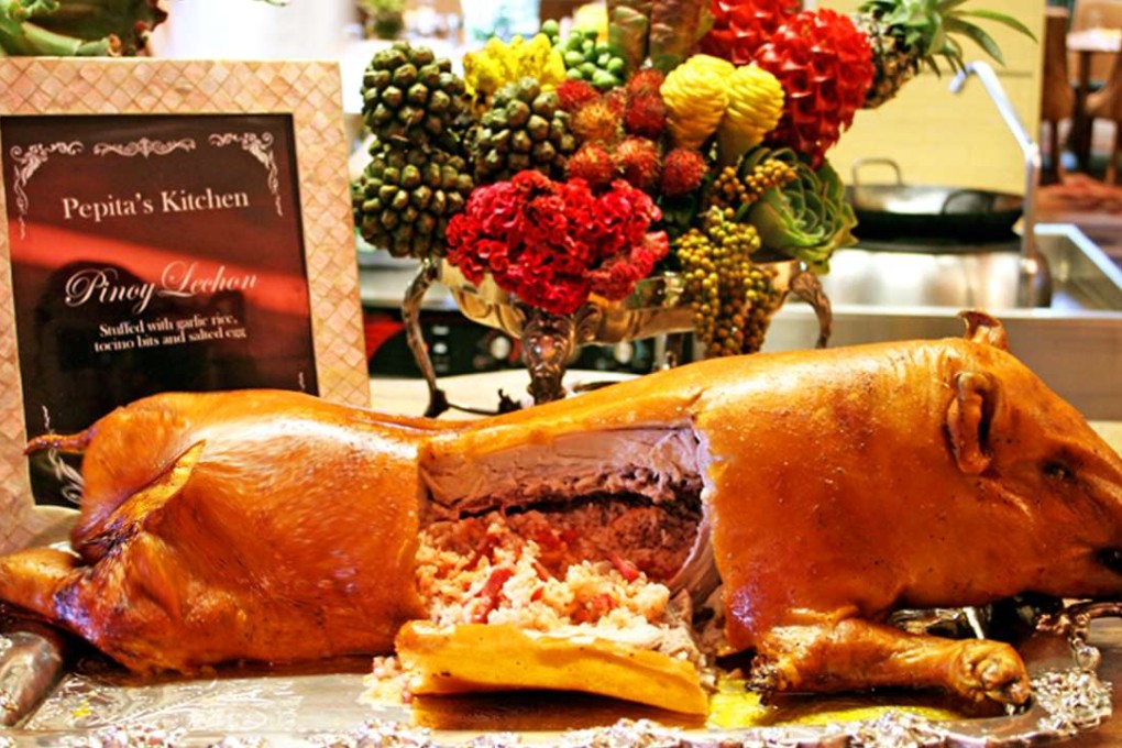 42nd Davis Street's lechon with truffle rice.