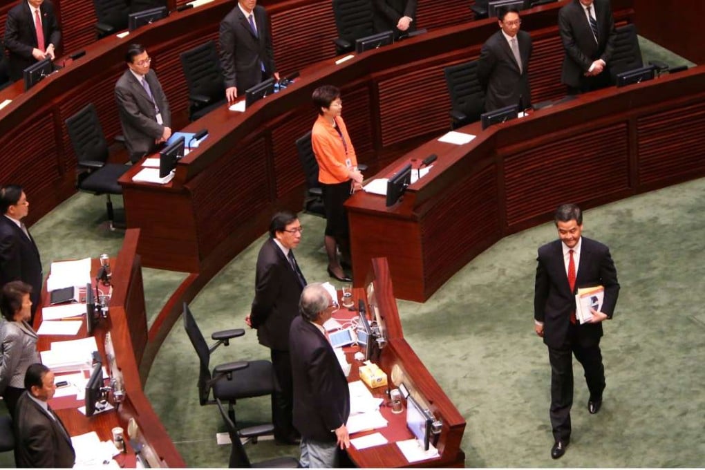 The government is not short of money, but is not spending it. Photo: Felix Wong